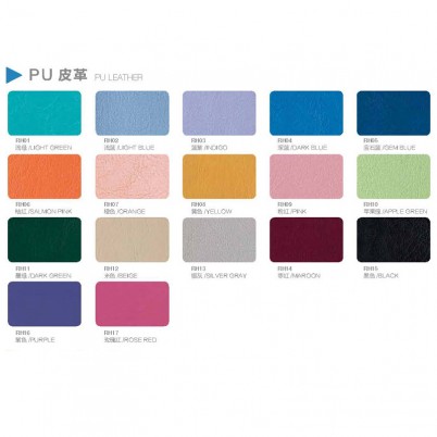 PU皮色样